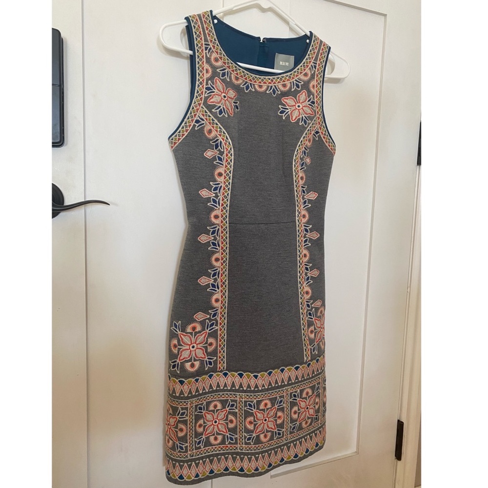 Maeve embroidered dress